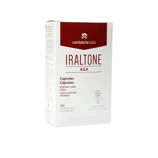 IRALTONE AGA DENSIDAD CAPILAR 60 CAPSULAS