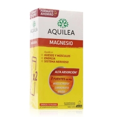 AQUILEA MAGNESIO COMPRIMIDOS EFERVESCENTES SABOR LIMON FORMATO AHORRO CAJA 2X14C