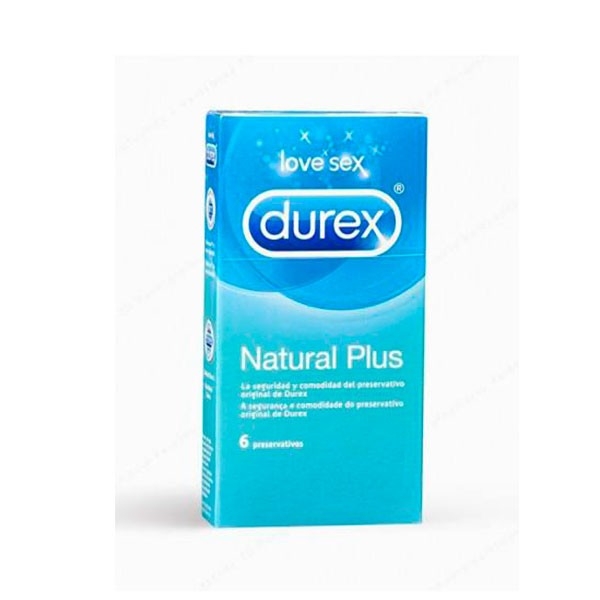 PRESERVATIVOS DUREX NATURAL 6 UNIDADES