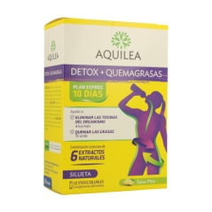 AQUILEA DETOX + QUEMAGRASAS 10 STICKS SOLUBLES