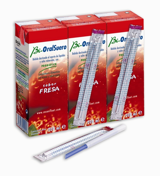 BI-ORALSUERO SABOR FRESA 3X200ML