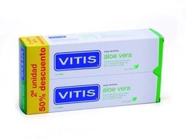 PASTA DENTAL VITIS ALOE VERA SABOR MENTA DUPLO 2X150ML