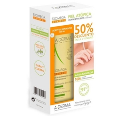 A-DERMA EXOMEGA CONTROL DUPLO ACEITE DE DUCHA Y BAÑO 2X500ML
