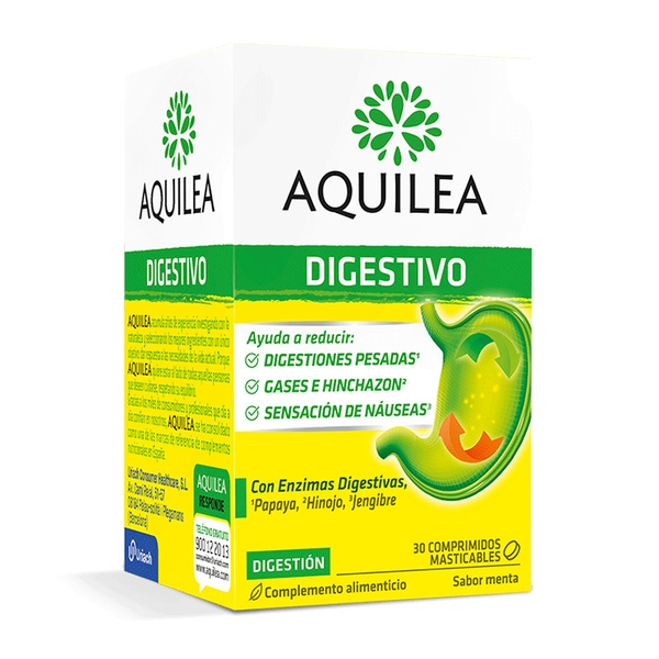 AQUILEA DIGESTIVO 30 COMPRIMIDOS MASTICABLES