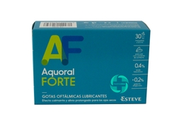 AQUORAL FORTE GOTAS OFTALMICAS LUBRICANTES 30 MONODOSIS 0.5ML