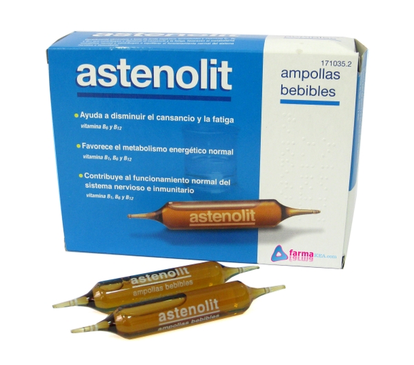 ASTENOLIT 12 AMPOLLAS BEBIBLES 10ML