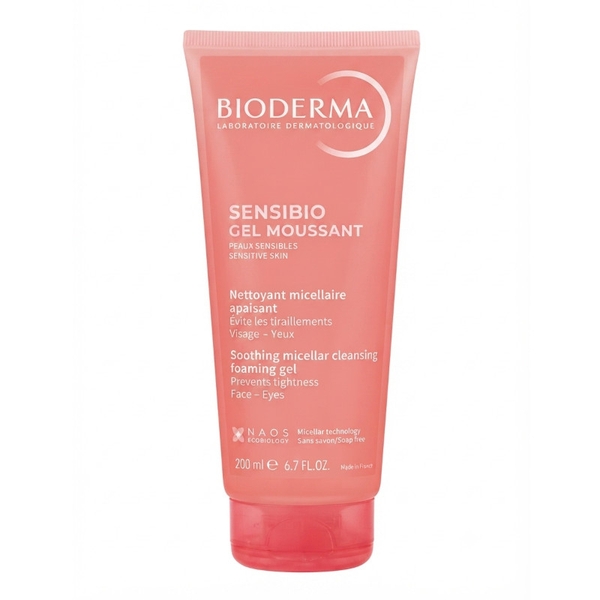 BIODERMA SENSIBIO GEL LIMPIADOR CARA Y OJOS 200ML 