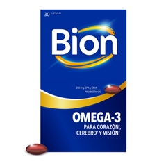 BION OMEGA 3 30 CAPSULAS