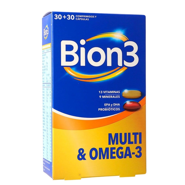 BION3 MULTI Y OMEGA 3 30 COMP + 30 CAPS