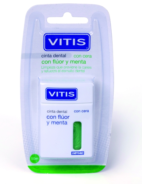 VITIS SEDA DENTAL CON FLUOR Y MENTA 55M