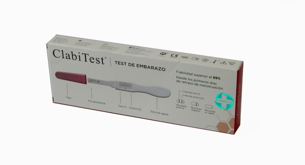 TEST DE EMBARAZO CLABITEST (DISPENSADO POR FARMACIA DE SANTIAGO CB)
