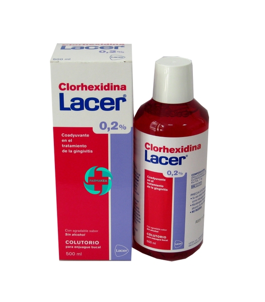 COLUTORIO LACER CLORHEXIDINA 0.2% 500ML