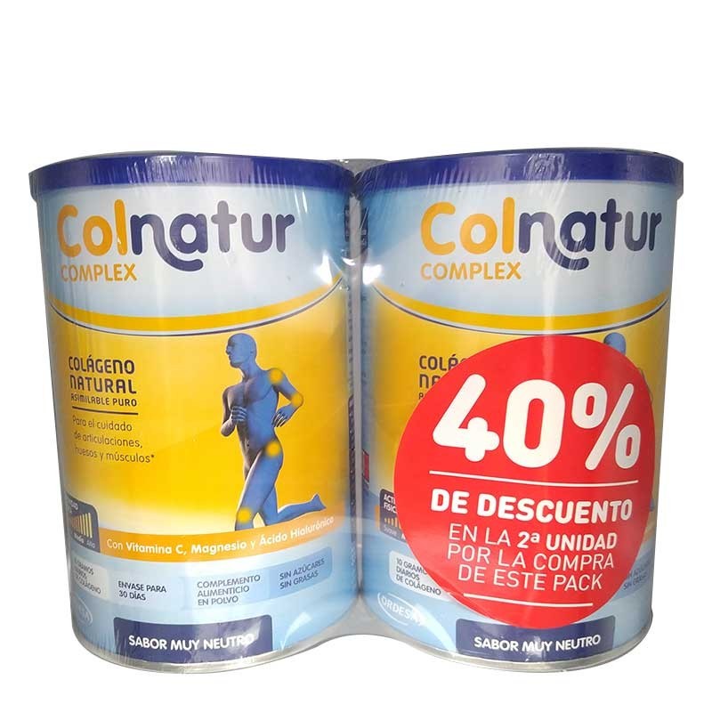 COLNATUR Complex Neutro Colágeno Soluble DUPLO 2x330g