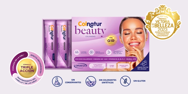 COLNATUR BEAUTY 30 SOBRES 3.7G SABOR FRUTOS DEL BOSQUE