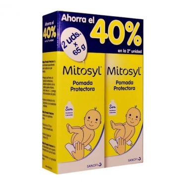 MITOSYL DUPLO POMADA PROTECTORA ENVASE PEQUEÑO 2X65GR