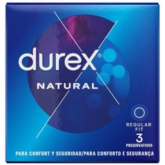 DUREX NATURAL 3 UNIDADES