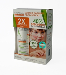A-DERMA EXOMEGA CONTROL DUPLO CREMA EMOLIENTE CARA Y CUERPO 2X400ML