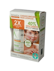 A-DERMA EXOMEGA CONTROL DUPLO LECHE EMOLIENTE 2X400ML