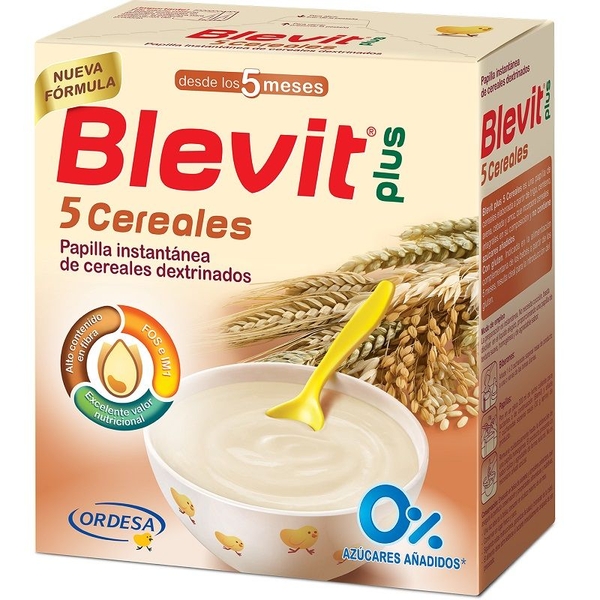 BLEVIT PLUS 5 CEREALES 600GR