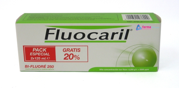 PASTA DENTAL FLUOCARIL DUPLO 2X125ML