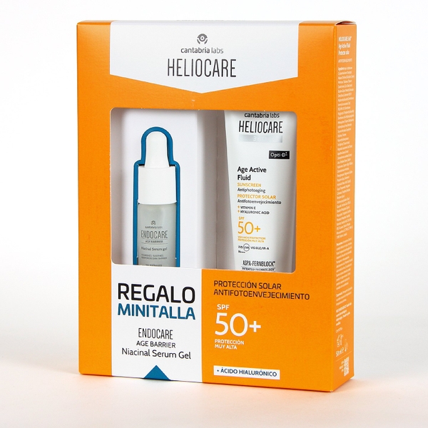 HELIOCARE 360º AGE ACTIVE FLUIDO SPF50+ 50ML+AGE BARRIER SERUM 10ML