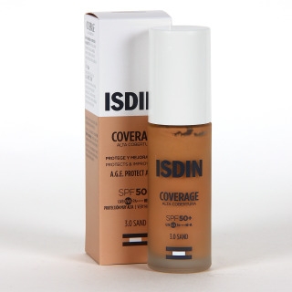 FOTOPROTECTOR ISDIN COVERAGE SPF50 SAND 30G