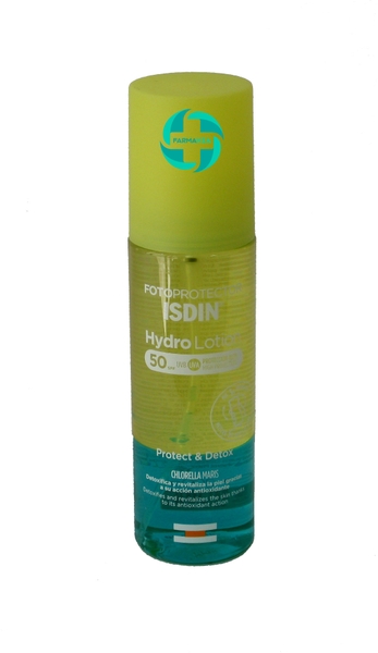 FOTOPROTECTOR ISDIN HYDROLOTION SPF50+ PROTEX AND DETOX  200ML