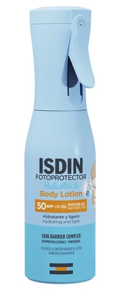 FOTOPROTECTOR ISDIN PEDIATRICO BODY LOTION SPF50 250ML