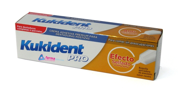 KUKIDENT PRO SABOR NEUTRO EFECTO SELLADO 40GR