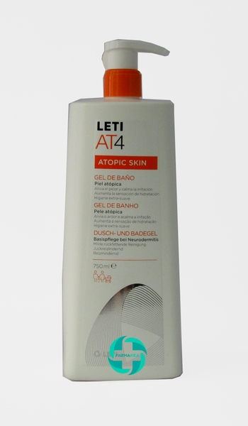 LETI AT4 GEL DE BAÑO DERMOGRASO 750ML