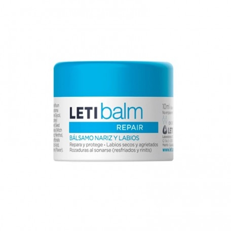 LETIBALM BÁLSAMO REPARADOR NARIZ Y LABIOS 10ML