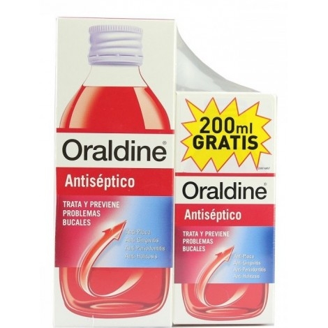 ORALDINE CLASICO PACK 400+200ML GRATIS