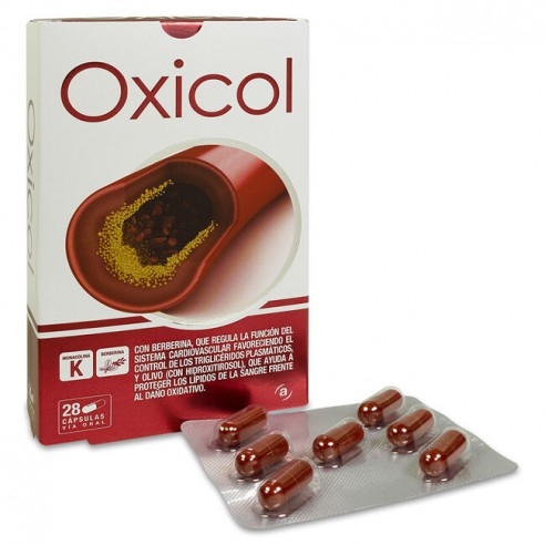 OXICOL CON BERBERINA 28 CAPSULAS