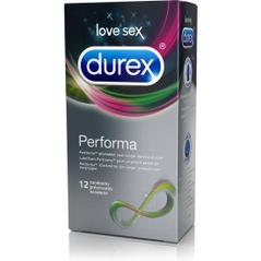 PRESERVATIVOS DUREX PERFORMA PLACER PROLONGADO 12 UND