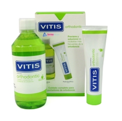 VITIS ORTHODONTIC PACK PASTA 100ML + COLUTORIO 500ML