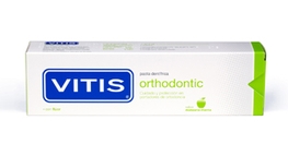 VITIS PASTA DENTAL ORTHODONTIC SABOR MENTA MANZANA 100ML