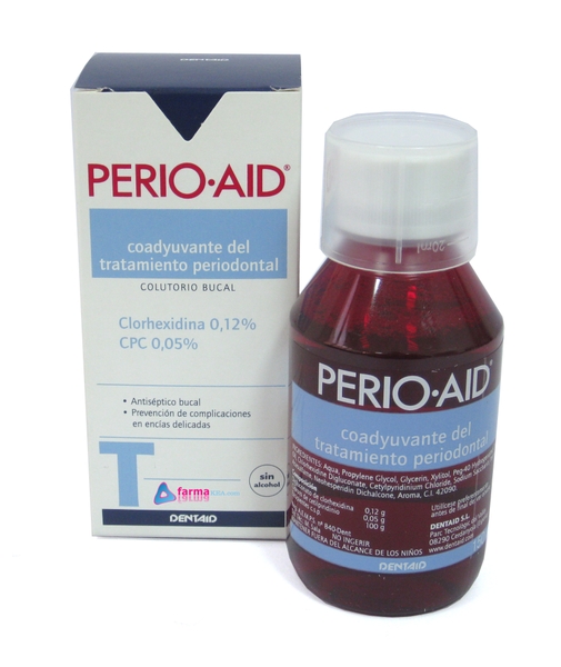 PERIO AID COLUTORIO BUCAL TRATAMIENTO ENVASE PEQUEÑO 150ML