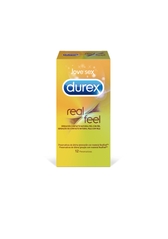 PRESERVATIVOS DUREX SENSITIVOS REAL FEEL 12 UNIDADES