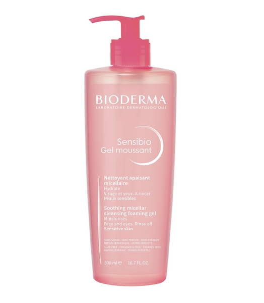 BIODERMA SENSIBIO GEL ESPUMOSO 500ML DOSIFICADOR