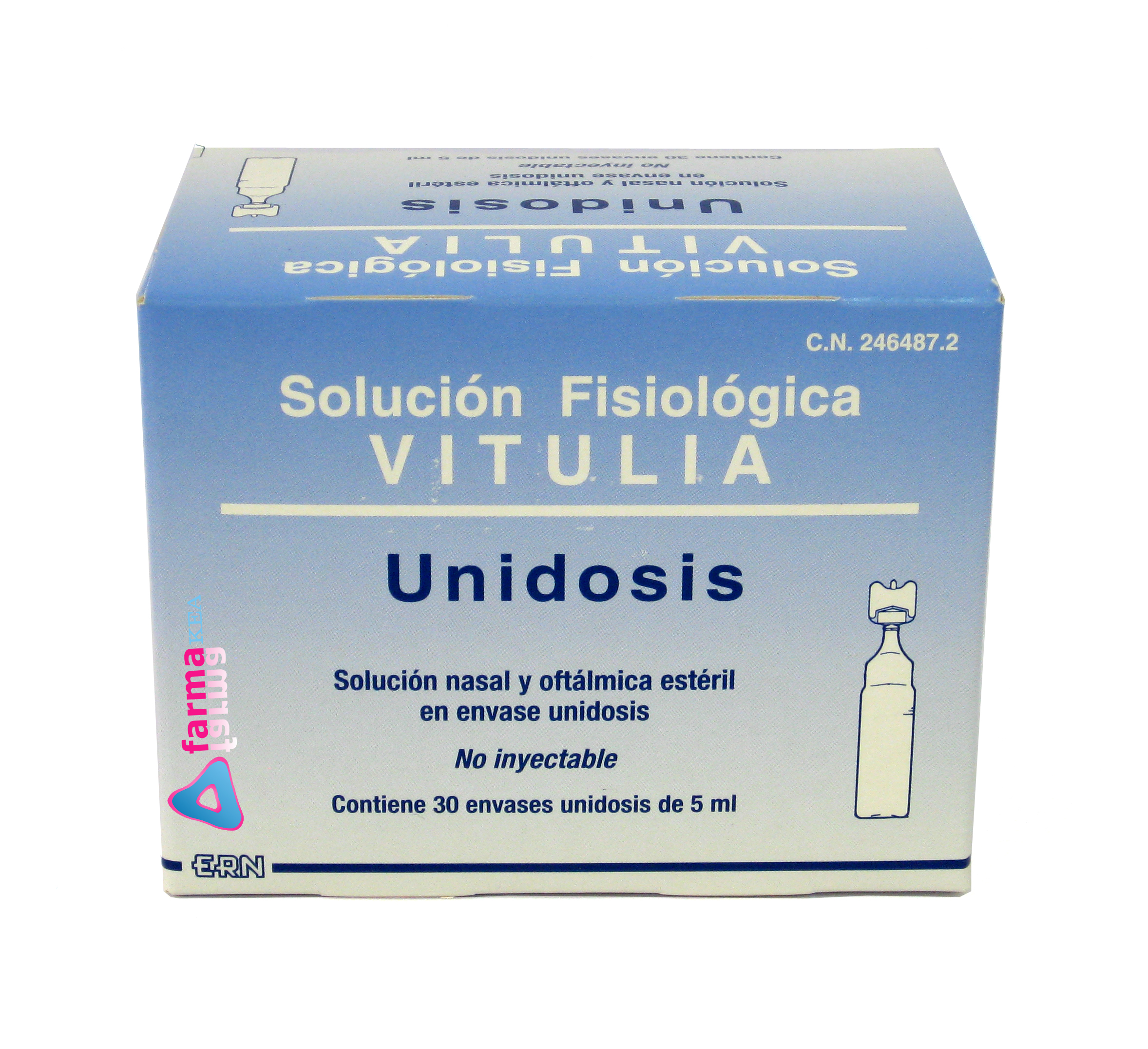 SUERO FISIOLÓGICO 30 MONODOSIS DE 5 ML