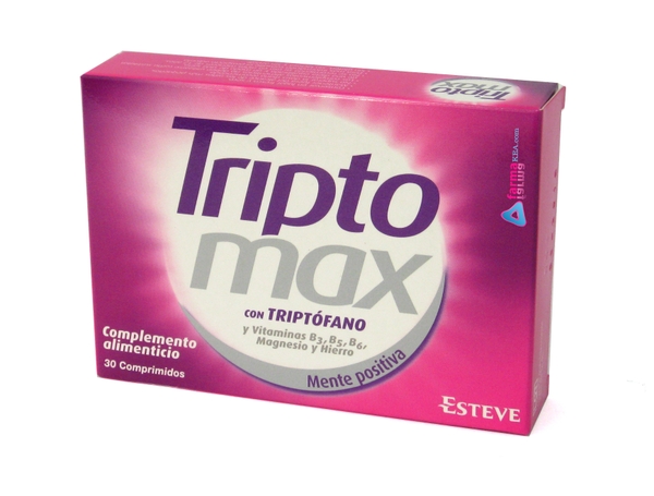 TRIPTOMAX CON TRIPTOFANO MENTE POSITIVA 30 COMPRIMIDOS