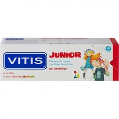 PASTA DENTAL VITIS JUNIOR GEL DENTIFRICO 75ML