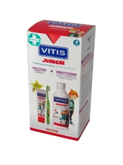 PACK VITIS JUNIOR CEPILLO+COLUTORIO 500ML+GEL 75ML DE REGALO