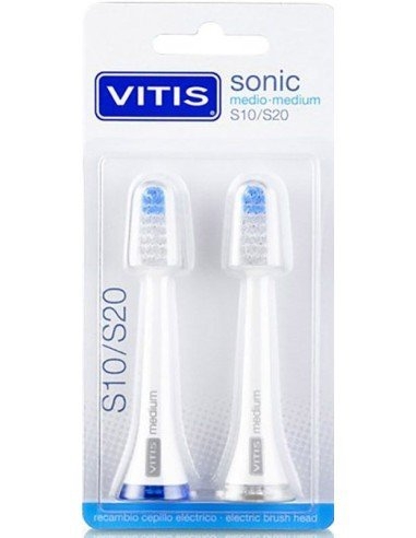 VITIS SONIC S10/S20 RECAMBIO CABEZAL MEDIO 2 UNIDADES