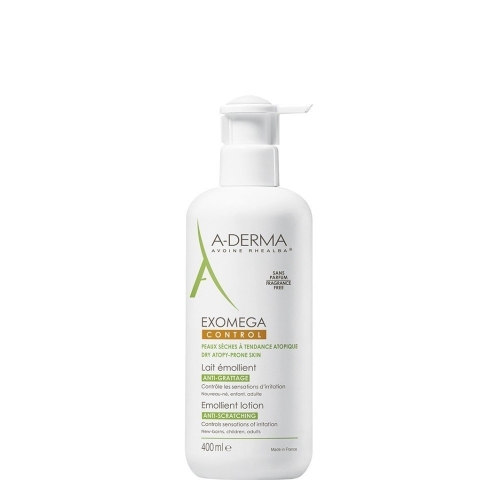 A-DERMA EXOMEGA CONTROL LECHE EMOLIENTE 400ML