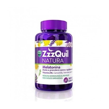 ZZZQUIL NATURA MELATONINA 60 GOMINOLAS