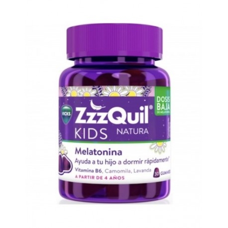 ZZZQUIL KIDS MELATONINA 30 GUMMIES